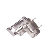304 Kabel Tie Reel Metalen Hoop Binding Kabelbinder Elektrische Doos Industriële Pijpleidingen Tand Gesp Connector