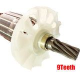 AC 220-230V Demolition Hammer Motor Rotor for 9 Tooth 360286E H65SB2 H65SD2 H65SD H70SD H70SA Accessories