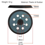 5 Inch 8 Hole Hook and Loop Replacement Sanding Pad for BO5010,BO5030/K,BO5031K,BO5041K,XOB01Z Sander