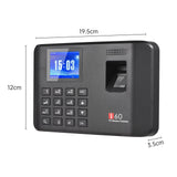 I60 Attendance hine Intelligent Fingerprint Password Time Clock Employee Checking-in Recorder 2.4 in Voice Prompt 11 Language