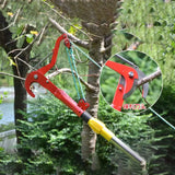 1PC High-Altitude Extension Lopper Branch Scissors Extendable Fruit Tree Pruning Saw Cutter Garden Trimmer Tool With Rope