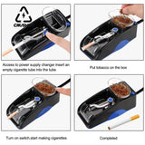 CRUSHER Automatic Rolg hine Mini Portable Cigarette Injecto Wrapping Roller Maker Easy Carrying DIY Smoking Tool