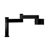 (K048) Universal Telescopic Foldable Microscope Arm Extendable Foldable Holders Simple Installs for Full 360 Degree Observation