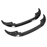 Front Bumper Splitter Lip Spoiler Impact Resistant Front Bumper Splitter Dynamic Design High Hardness Strong Strength for Car