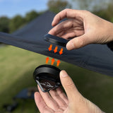 1/2/3Pcs Strong Magnetic Camping Hoo Portable Hanging Hook Multipurpose Tent Expandable Hanger Outdoor Tools