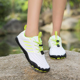 Mountaineering anti slip wear-resistant hiking barefoot quick drying shoes, outdoor five finger cycling shoes for men and women