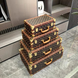 high-end hardware, European and American hard live stream, living room window decoration tower box, suitcase