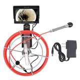 Self Leveling Sewer Camera 7in HD Screen Pipe Borescope Drain Inspection IP68 Waterproof Plumbing Ca