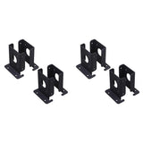 4Pcs Adjustable Wood Fence Pergola Post Base Brackets Kit