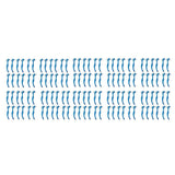12 Pack Denture Brush Hard Denture Cleaning Brush False Teeth Brush