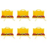 8 Notes Chromatic Xylophone Glockenspiel Resonator Bells Yellow Case