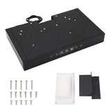 Stove Vent 12V Cooking Range Hood 3 Speed Adjustable with Touchable Screen LED Light for RV Camper Kitchen