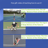 Tennis Rebound Trainer - Soccer Wall, Baseball Bounce Training Net Practice Equipment PE Rebounder