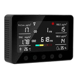Multifunctional Air Detectors, Pollen/CO/CO2/TVOC/PM2.5/PM1.0/Humidity/Temperature Carbon Monoxide