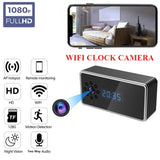 Mini WiFi Camera Clock Cam HD 1080P Surveillance Cams Night Vision Alarm Monitor Wireless Video Recorder Camcorder Home Security