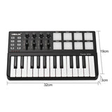 WORLDE Panda 25-Key USB and Drum Keyboard Instrument MIDI Pad Controller Piano