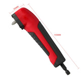 90 Degree Right Angle Extension Magnetic Screwdriver Drilling Shank 1/4 Inch Hex Wrench Drill Socket Holder Hand Tools With Bits