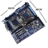 New X99 2011V3 server main board DDR3 support dual network port studio multi-open game set