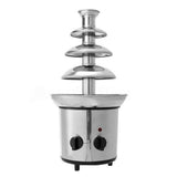 4 Tiers Electric Fountain - Melting Machine, Fondue Pot Set for Chocolate, Candy, Ranch, Nacho Cheese. UK, 230V.