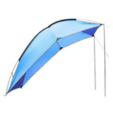 (Blue) SUV Trunk Tent Rainproof Car Rear Awning Camping Picnic Sunshade Shelter