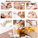 Natural Jade Stone Set Handmade Marble Body Arm Back Foot Promotes Blood Circulation Relieves Pain Massage Tools