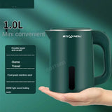 Tea Electric Kettle1L Portable Travel Water Smart Boiler Bottle Mini Coffee Healthy Electrilc Keettle For Home Office