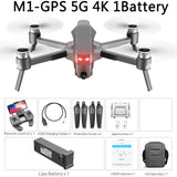 2022 M1 Pro 2 Drone 4k HD Mechanical 2-Axis Gimbal Camera 5G Wifi Gps System Supports TF Card Drones Distance 1.6km