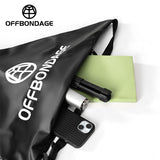 OFFBONDAGE Fashion Large Capacity Casual Crossbody Solid Color Haruku Waterproof Travel Shoulder Bag For Men And Women