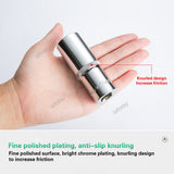 10Pcs Hex Set 1/4" 3/8" 1/2" 5/6/7/8/9/10/11/12/13/14/15/16/17/19/22mm Anti-rust Mirror Ratchet Wrench Socket Head