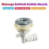 Φ50mm Single Hole Adjustable Spa ABS Cover PVC Body Massage Bathtub Bubble Hot Tub Water Jet Nozzle