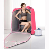 Health Portable Spa Home Useful Whole Body Folding Detox Therapy Weight Loss Steam Sauna Cabin
