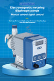 Electromagnetic Diaphragm Adjustable Acid Chlorine Chemical Dosing Electronic Metering Pump.