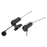 Pick Up Instrument Mic UHF Clip Condenser Mic with 360?? Rotating Fixed Clip for Saxophone Trumpet Clarinet Violin