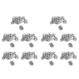 50 Set Bottle Opener Insert,Stainless Steel Round DIY Bottle Opener