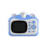 Instant Print Digital Kids Camera Selfie 1080P Video Camera for Kid with 180° Rotating Len Rechargeable Toy Camera for 3-12 Years Old Girls Boys Birthday
