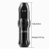 2023 New Arrival Wireless Tattoo Machine Pen Gun Rotary Battery Strong Coreless Motor LCD Digital Display for Artist Body