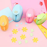 Device Color Copy Paper Emer Eming Mold Craft Lever Punch Set Butterfly Snowflake Love Heart Rose Shape