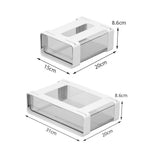 Self-Adhesive Drawer Undertable Hidden Box Organizer Desk makeup Stationery Rack Underwear Sundries Storage