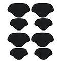 (black) Heel Protector/shoe Repair Patches In 2 Sizes, 4 Pairs (black)