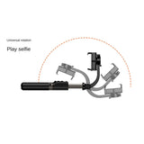 Selfie Stick Tripod Gimbal Stabilizer For Cell Mobile Phone Stand Smartphone Action Camera Cellphone Handheld Gimble
