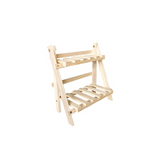 Desktop Wooden Double-Layer Bookshelf Adjustable Countertop Storage Rack Bedroom Desk Decoration Cosmetics