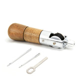 5PCS Leather Craft Lock Stitch Sewing Awl Thread Needles Stitch Leather Fabric
