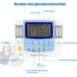 TENS & EMS Pulsed Electromagnetic Ultrasound Therapy Smart Machine - Treat Shoulder, Knee Arthritis, Body and Muscle Relaxation