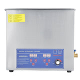 70AL 19L Adjustable Power Ultrasonic Cleaner with Digital Heater Timer for Jewelry Razor PartsEU 220