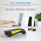 NETUM C750 Bluetooth Wireless 2D Barcode Scanner Pocket QR Bar code Reader PDF417 for Tobacco Garment mobile payment Industry