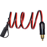 14AWG 90cm DIN Hella Powerlet Plug To Connector for Motorcycle with SAE Polarity Reverse Adapter Connectors