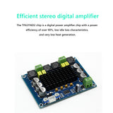XH-M543 Audio Amplifier Module Dual-channel Stereo TPA3116D2 DIY Digital Amplifier High Power Efficient for Sound Systems