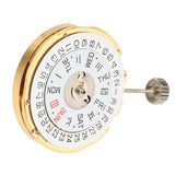 Accuracy Automatic Watch Gold /White Date Day Wheel Wristwatch Replacement for Seiko NH36 Movement