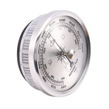 2X For Home Pressure Gauge Weather Station Metal Wall Hanging Barometer Atmospheric Multifunction Thermometer Hygrometer