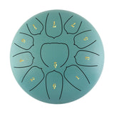 6 Inch Steel Tongue 11 Notes Handpan with Drum Mallet Finger Picks Percussion for Meditation Yoga 10 Colors